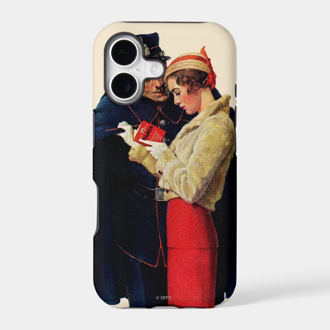 Lost in Paris Iphone Case (Back)
