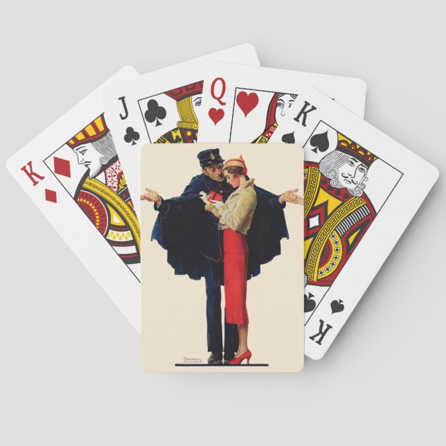 Lost in Paris Poker Cards (Back)