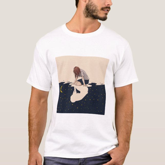Lost in Reflection.  T-Shirt (Front)