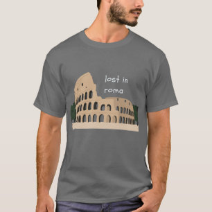 Lost in Roma – Colosseum Design T-Shirt