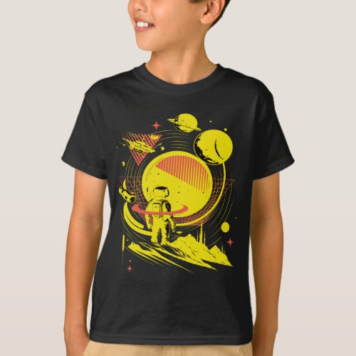 Lost in Space A Journey of Cosmic Wonder T_Shirt