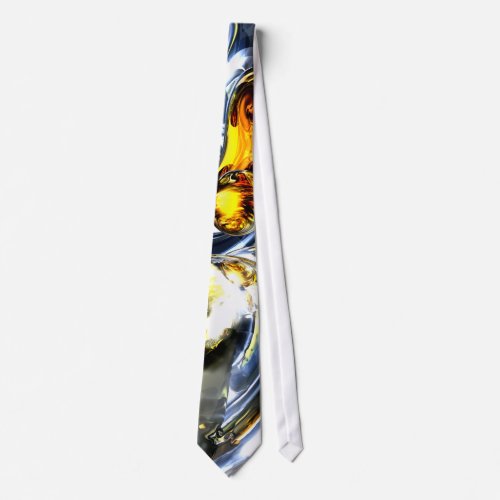 Lost in Space Abstract Tie