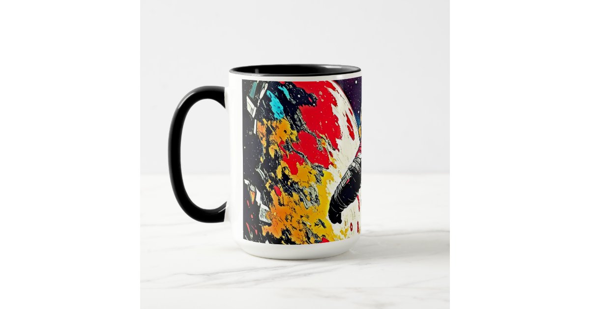 Space Aesthetic Mug, Zazzle