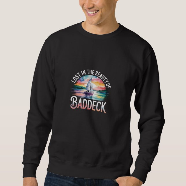 Lost in the beauty of Baddeck Sweatshirt (Front)