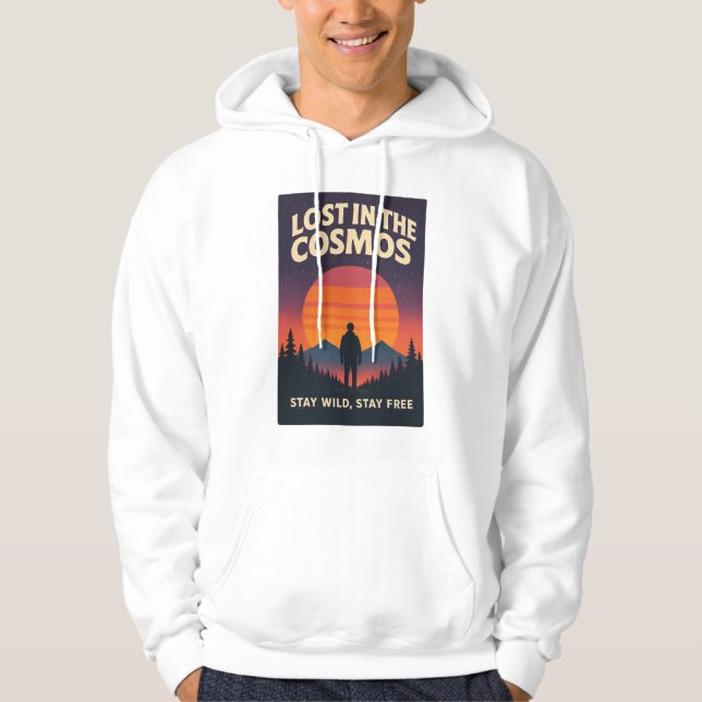 Lost in the Cosmos Hoodie (Front)