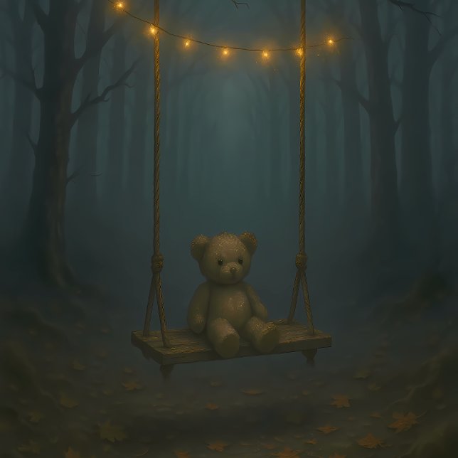 Lost in the Fog – Decoupage Paper with Teddy Bear (Creator Uploaded)