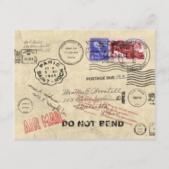 Lost In The Mail Invitation by kathysprettythings at Zazzle