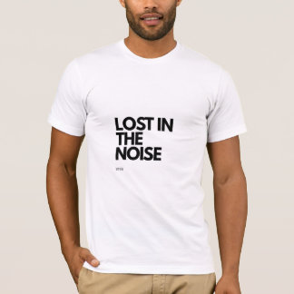 Lost In The Noise Minimalist Streetwear Aesthetic T-Shirt