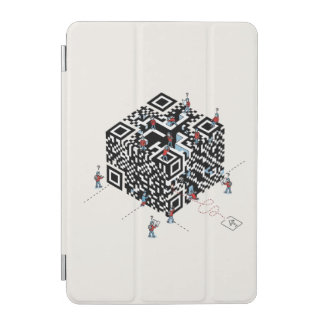 Lost in the QR Code – Geek Maze IT Ipad Case