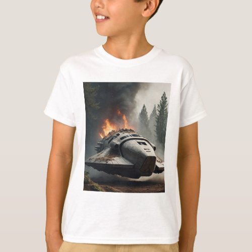 Lost in the Wilderness The Wreckage T_Shirt