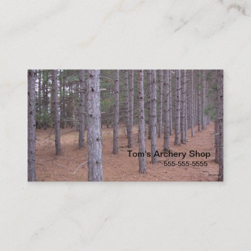 Lost in the Woods Business Card Templates