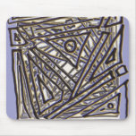 Lost in thought mouse pad