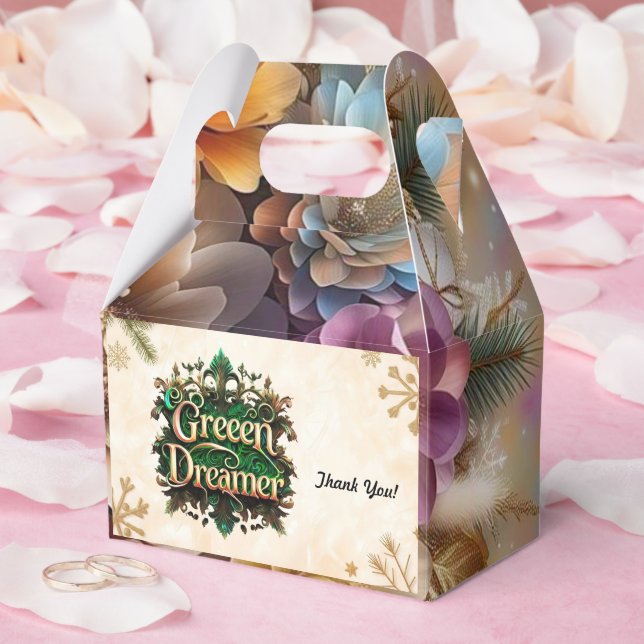 "Lost In Time" Favor Boxes (Wedding)