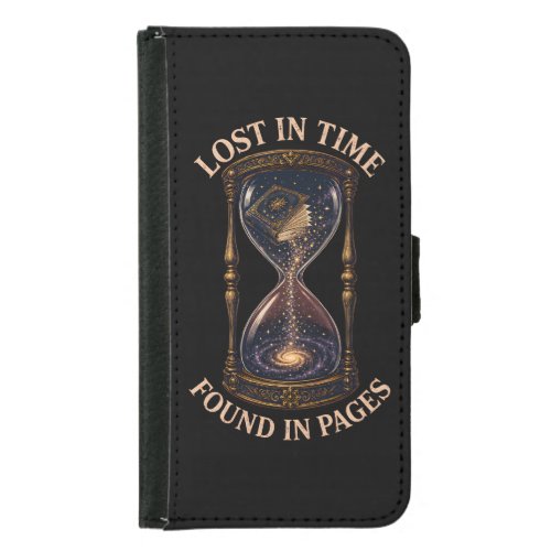 Lost In Time Found In Pages Wallet Case