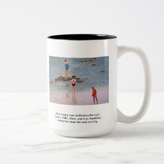 Lost Inhibitions Two-Tone Coffee Mug
