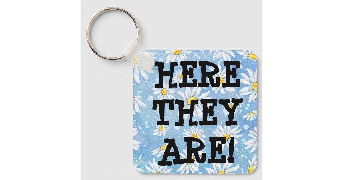 I'd be lost without you! – double meaning keychain