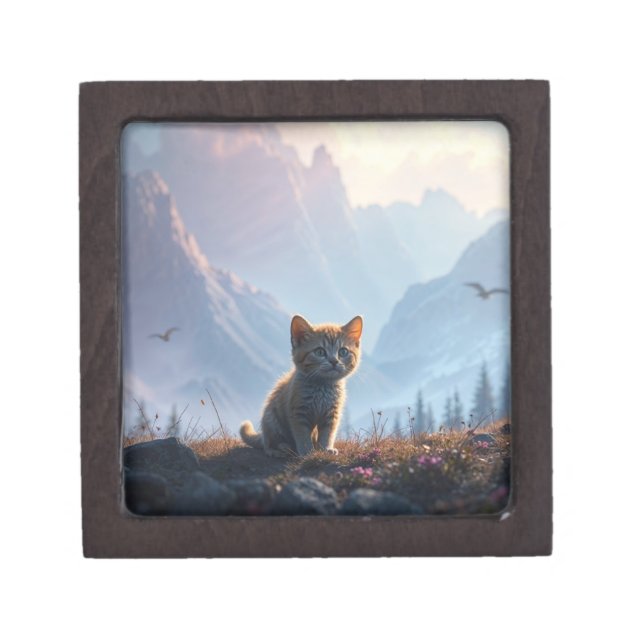 Lost Kitten in the Wilderness Gift Box (Front)