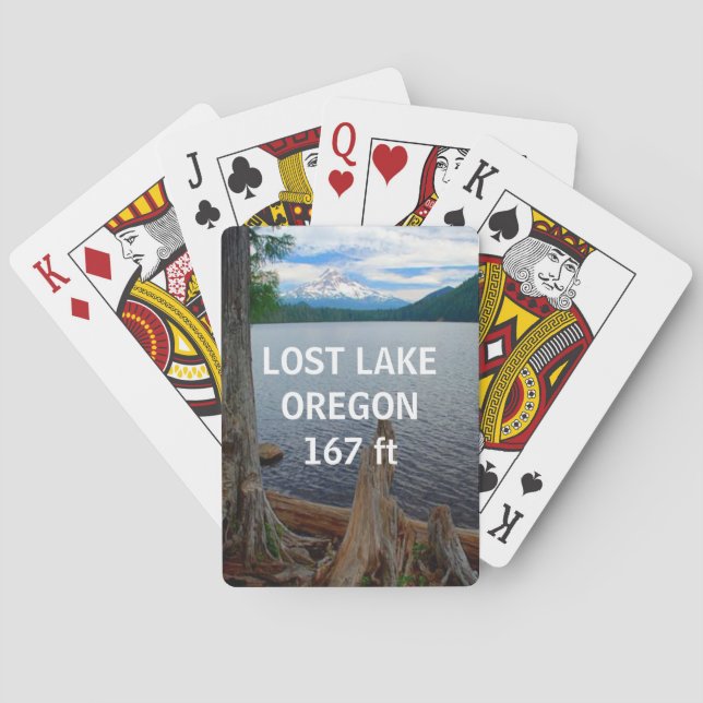 Lost Lake Playing Cards (Back)