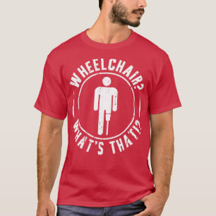 Lost Leg Amputated Legs Prosthetic T-Shirt
