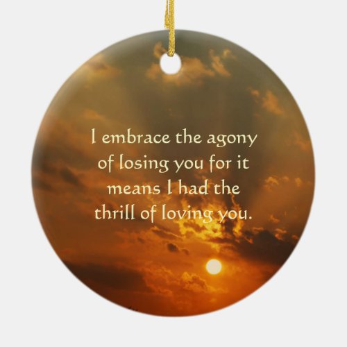 Lost Loved One Ornament