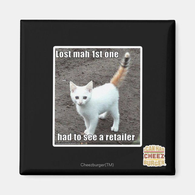 Lost Mah 1st One Magnet (Front)