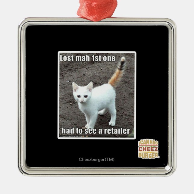 Lost Mah 1st One Metal Ornament (Front)