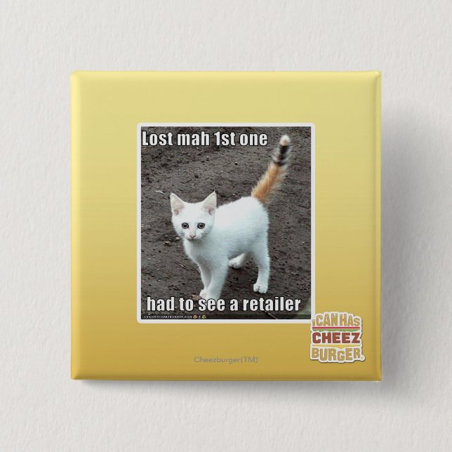 Lost Mah 1st One Pinback Button (Front)