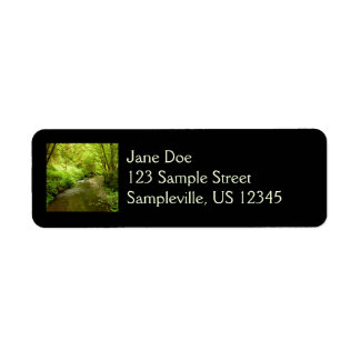 Lost Man Creek I at Redwood National Park Label