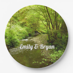 Lost Man Creek I at Redwood National Park Paper Plates