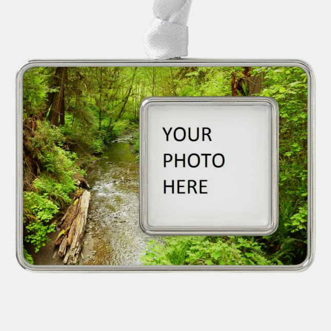 Lost Man Creek II at Redwood National Park Christmas Ornament (Front)