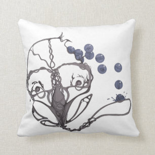 Lost Marbles Throw Pillow