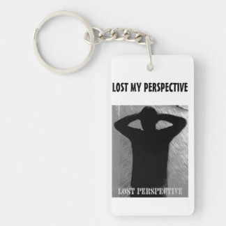 LOST MY PERSPECTIVE KEYCHAIN