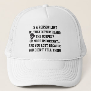 LOST, NEVER TOLD! Christian Trucker Hat
