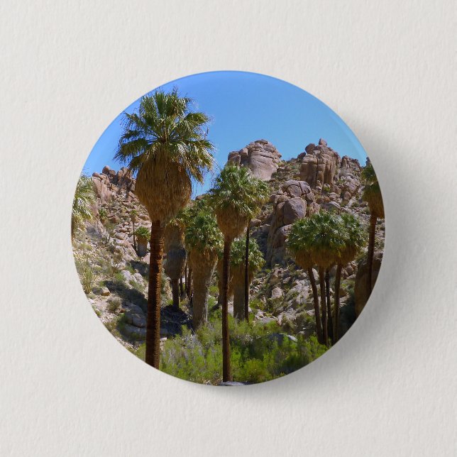 Lost Palms Oasis I at Joshua Tree National Park Button (Front)