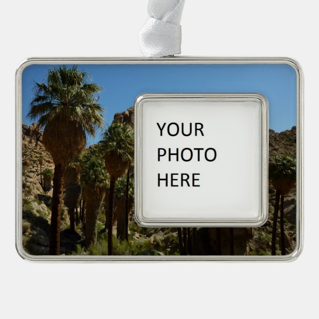 Lost Palms Oasis I at Joshua Tree National Park Christmas Ornament (Front)