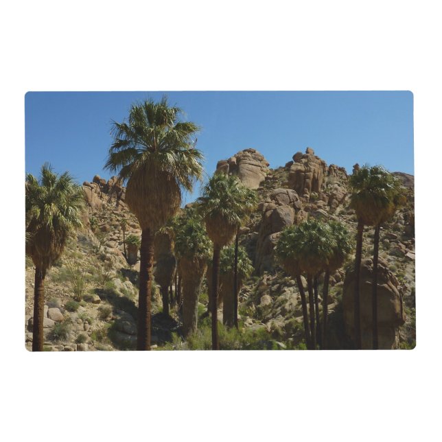 Lost Palms Oasis I at Joshua Tree National Park Placemat (Front)