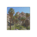 Lost Palms Oasis I at Joshua Tree National Park Stone Magnet