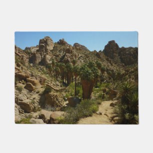 Lost Palms Oasis II at Joshua Tree National Park Doormat