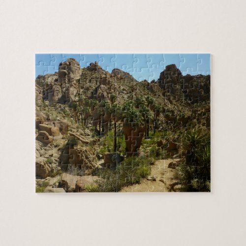 Lost Palms Oasis II at Joshua Tree National Park Jigsaw Puzzle