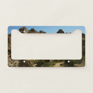 Lost Palms Oasis II at Joshua Tree National Park License Plate Frame