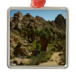 Lost Palms Oasis II at Joshua Tree National Park Metal Ornament