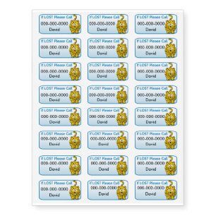 Lost Person Cute Leopard Temporary Tattoos