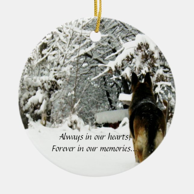Lost Pet Ornament (Front)