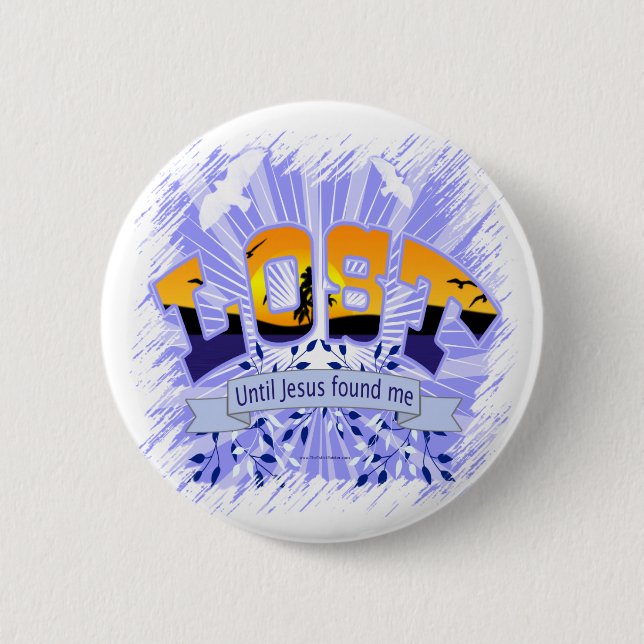 LOST PINBACK BUTTON (Front)