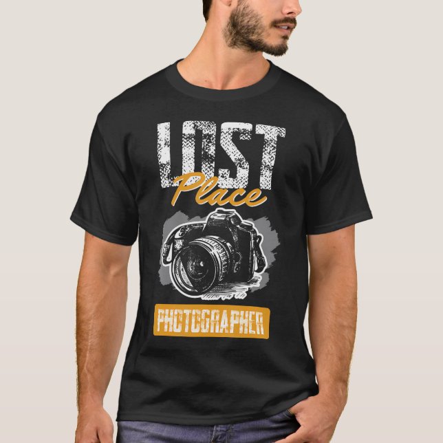 Lost Place Photographer Shirt Exploration Abandone (Front)