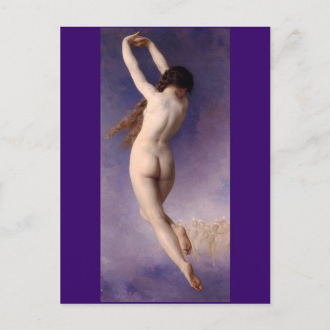 Lost Pleiad - Bouguereau Post Card (Front)