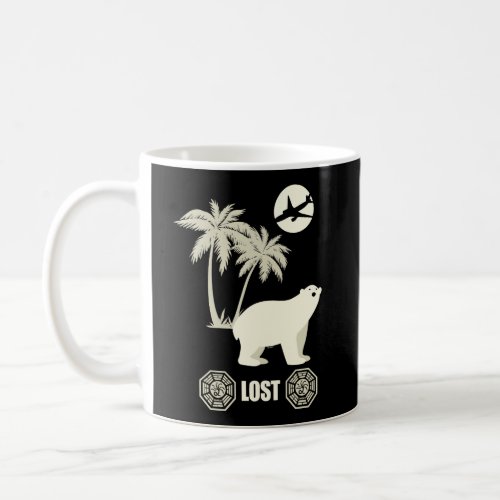 Lost Polar Bear Island And Plane Long Sleeve Shirt Coffee Mug