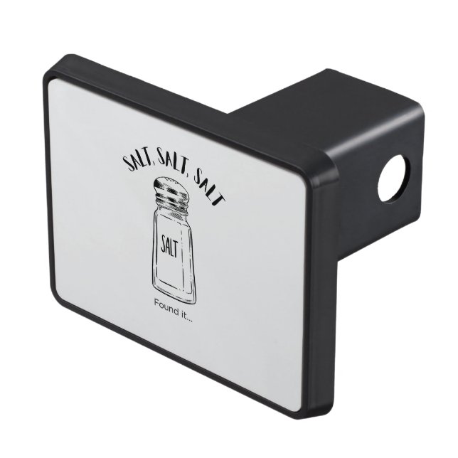 Lost shaker of salt - fond it hitch cover (Top Right)