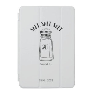 Lost shaker of salt - fond it iPad mini cover