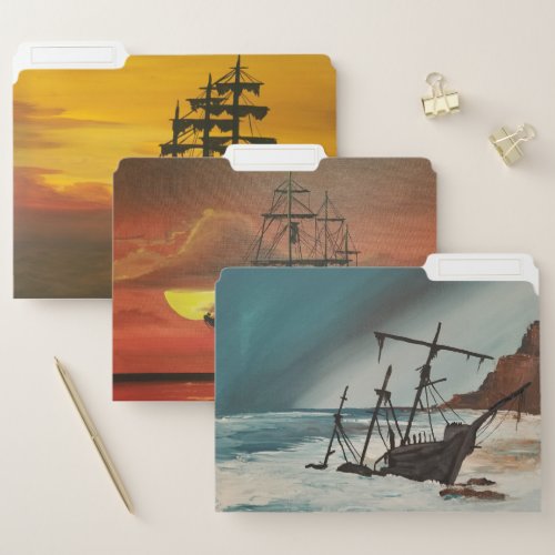lost Ship Collection File Folder